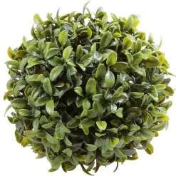 DecoWoerner Césped Artificial>Bola De Arbusto Deluxe Artificial, Ø 15 Cm