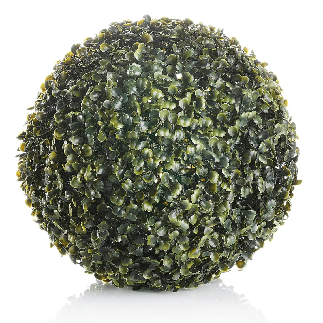 DecoWoerner Césped Artificial>Bola De Boj Artificial, 26 Cm Ø,