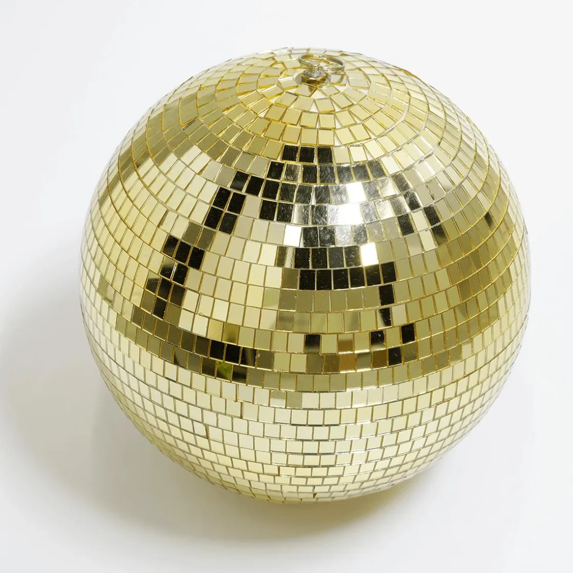 DecoWoerner Decoración Temática>Bola De Discoteca Dorada, Ø 30 Cm