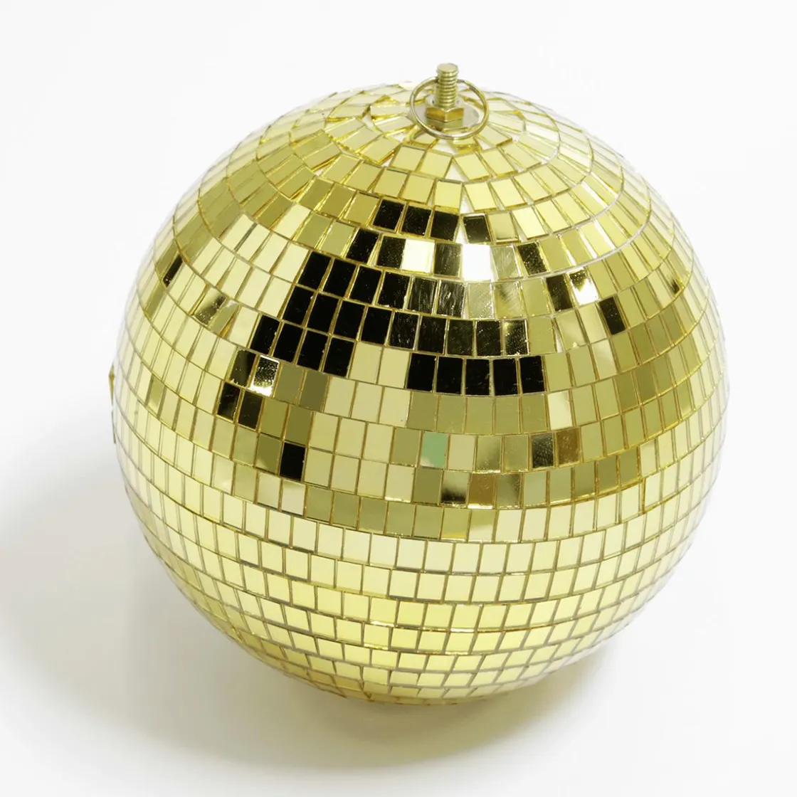 DecoWoerner Decoración Temática>Bola De Discoteca Dorada, Ø 40 Cm