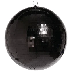 DecoWoerner Decoración Temática>Bola De Discoteca Negra, Ø 20 Cm