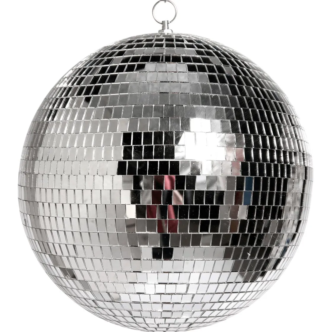 DecoWoerner Decoración Temática>Bola De Discoteca Plateada, Ø 30 Cm