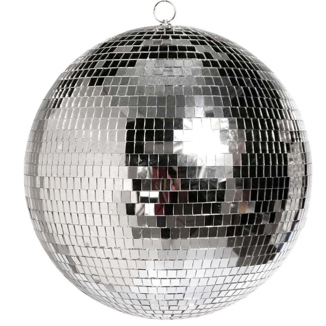 DecoWoerner Decoración Temática>Bola De Discoteca Plateada, Ø 40 Cm