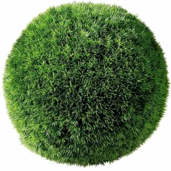 DecoWoerner Césped Artificial>Bola De Hierba Decorativa, Ø 43 Cm
