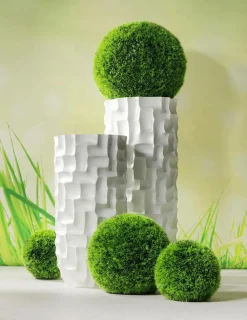 DecoWoerner Césped Artificial>Bola De Hierba Decorativa, Ø 43 Cm