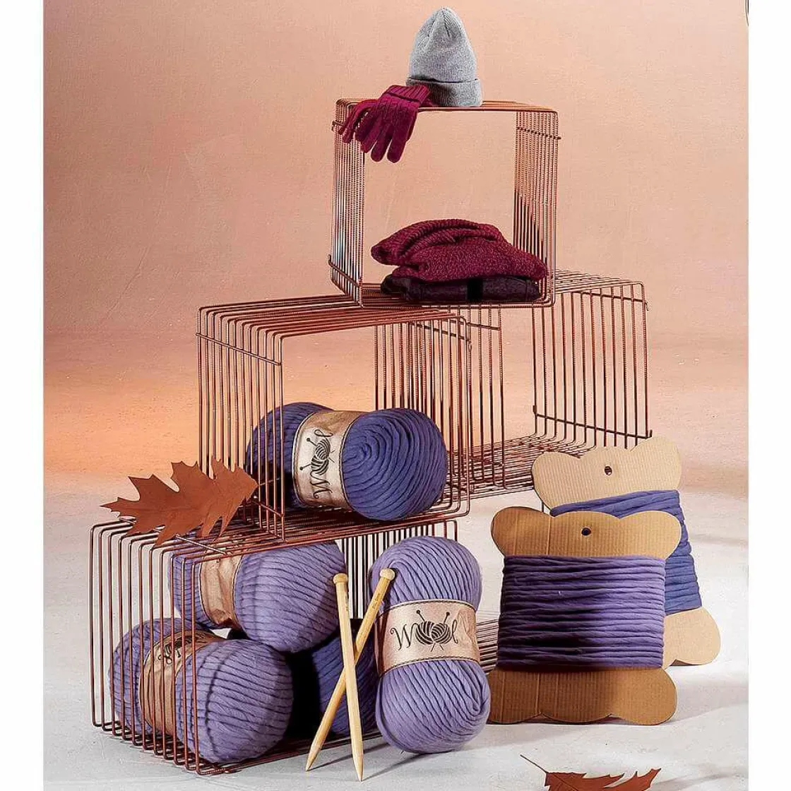 DecoWoerner Decoración De Invierno>Bola De Lana Decorativa XXL 40 X 22 Cm