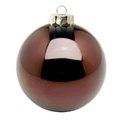 DecoWoerner Bolas De Navidad>Bola De Navidad De Plástico Sin Costuras, Brillante 10 Cm Ø, 4 Piezas