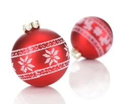 DecoWoerner Bolas De Navidad>Bola De Navidad De Vidrio "Nordic" 8 Cm, 12 Piezas