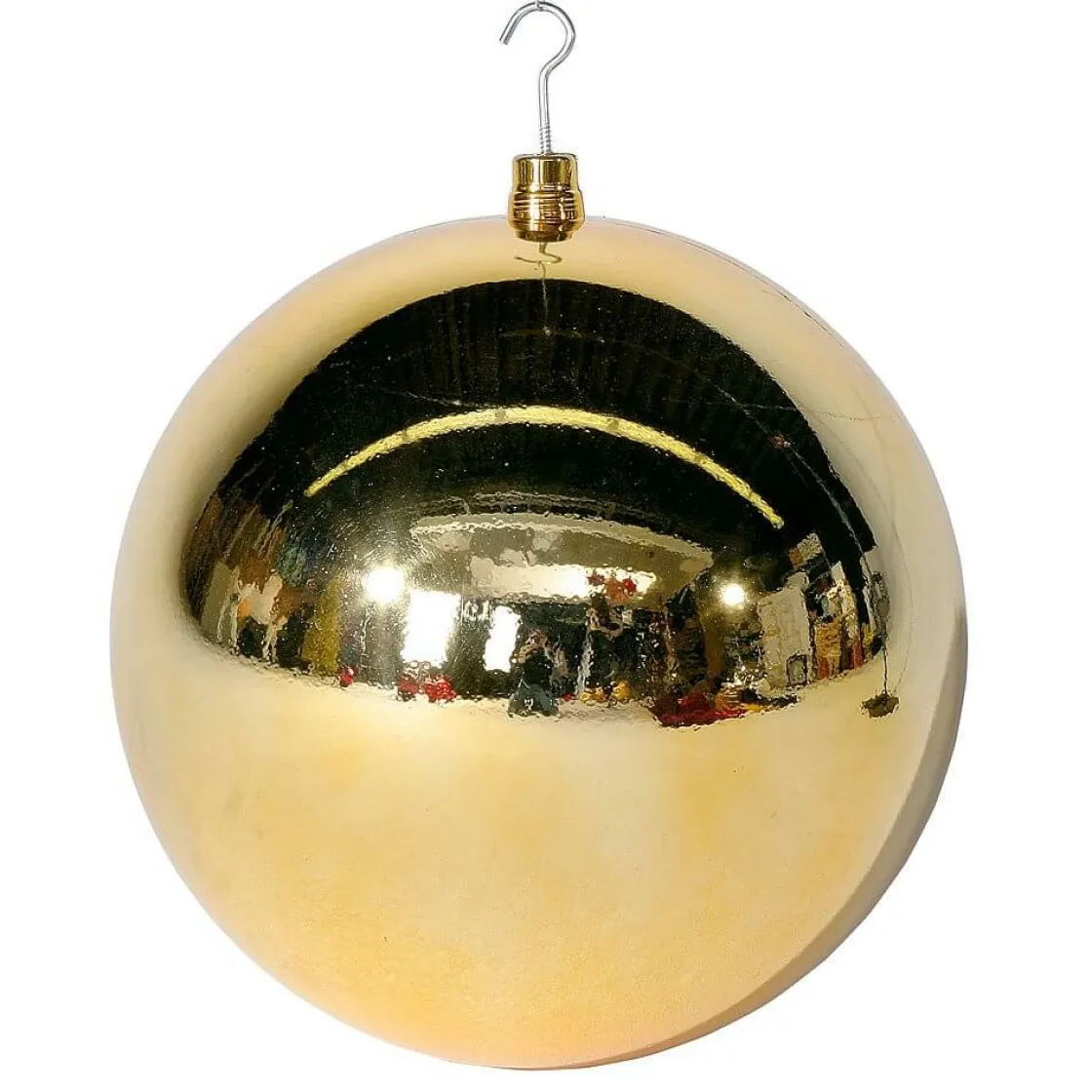 DecoWoerner Decoración Navideña Xxl|Bolas De Navidad>Bola De Navidad XXL Brillante, 50 Cm