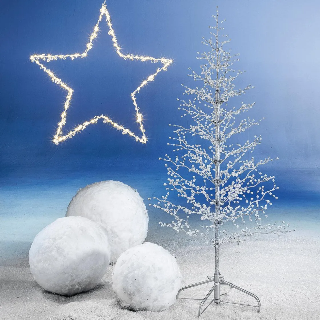 DecoWoerner Decoración De Invierno>Bola De Nieve Decorativa, Ø 30 Cm