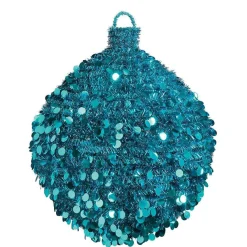DecoWoerner Decoración Temática|Decoración Navideña Xxl>Bola Decorativa De Espumillón, Ø 100 Cm,