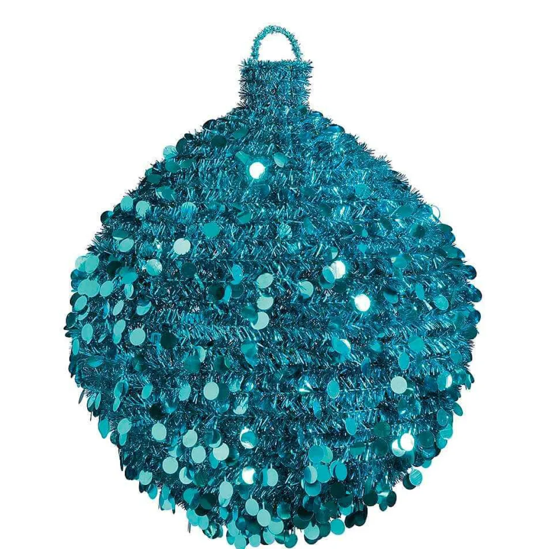 DecoWoerner Decoración Temática|Decoración Navideña Xxl>Bola Decorativa De Espumillón, Ø 100 Cm,