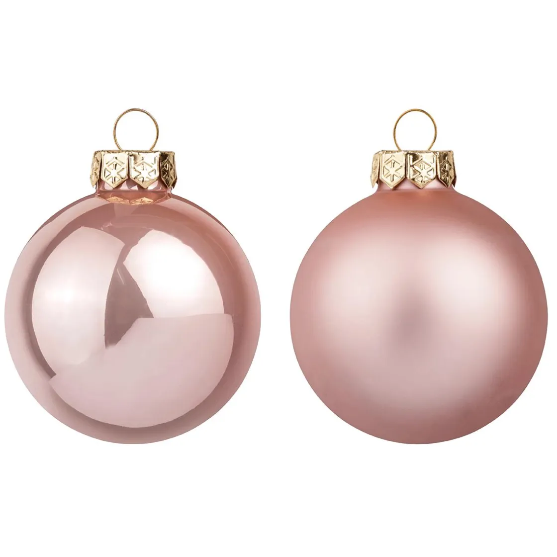 DecoWoerner Bolas De Navidad>Bolas De Cristal Altrosé 6 Cm Ø - 24 Piezas