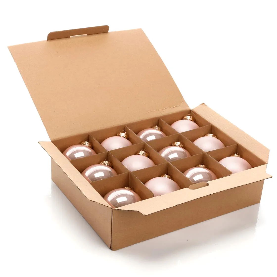 DecoWoerner Bolas De Navidad>Bolas De Cristal Altrosé 6 Cm Ø - 24 Piezas