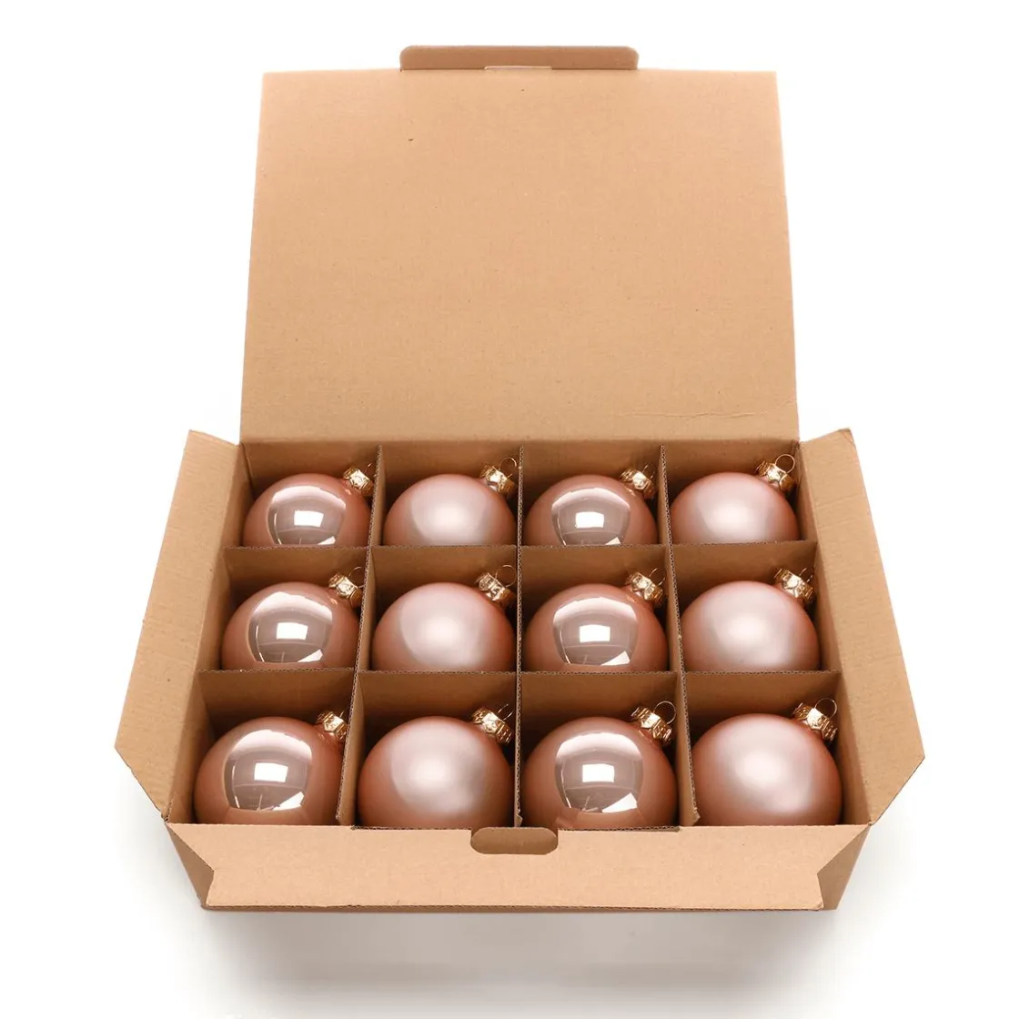 DecoWoerner Bolas De Navidad>Bolas De Cristal Altrosé 6 Cm Ø - 24 Piezas