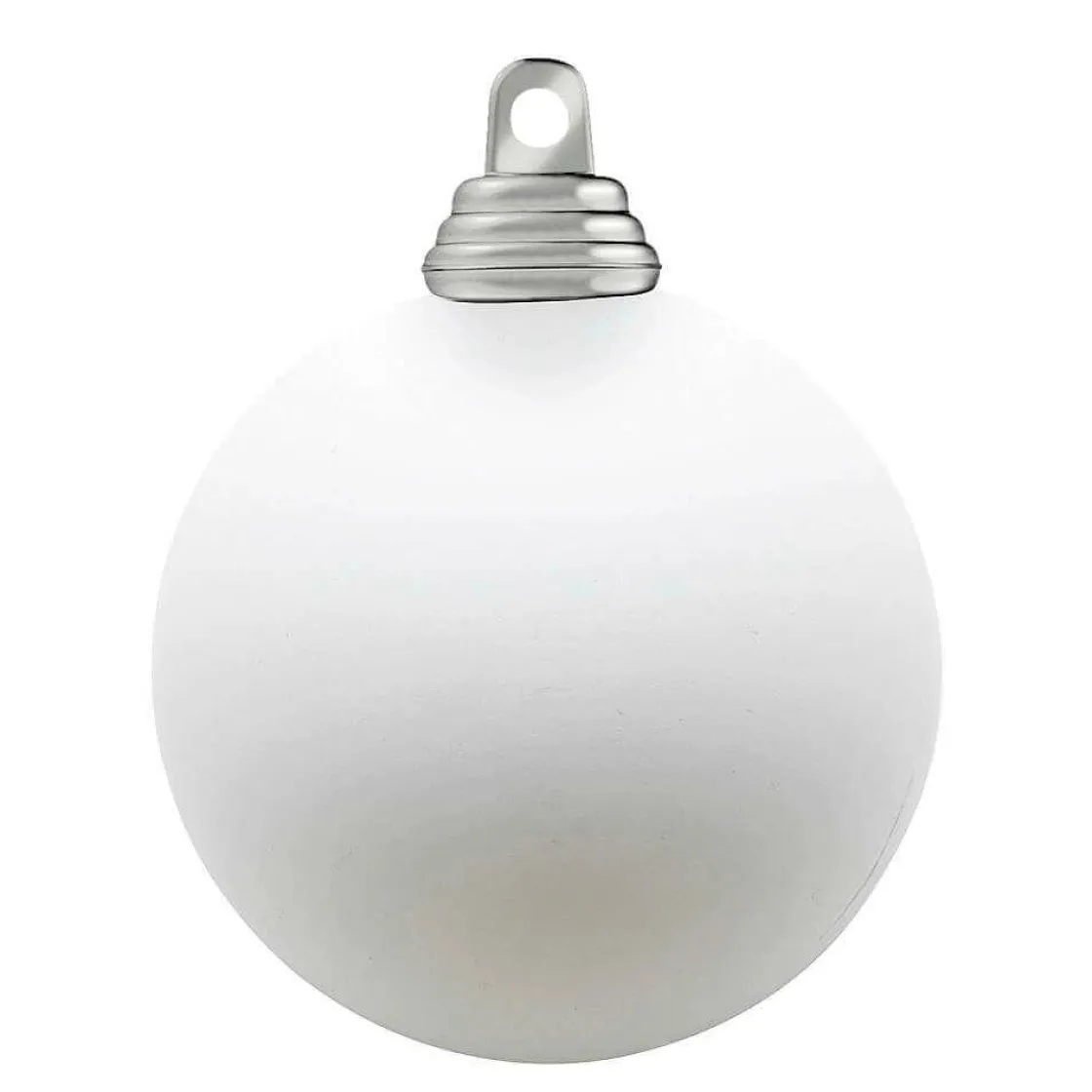 DecoWoerner Bolas De Navidad>Bolas De Navidad Blancas, Mate, De Plástico Ignífugo, 6 Cm Ø - 24 Piezas