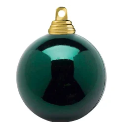 DecoWoerner Bolas De Navidad>Bolas De Navidad Brillantes De Plástico Ignífugo De 6 Cm De Diámetro - 24 Unidades.