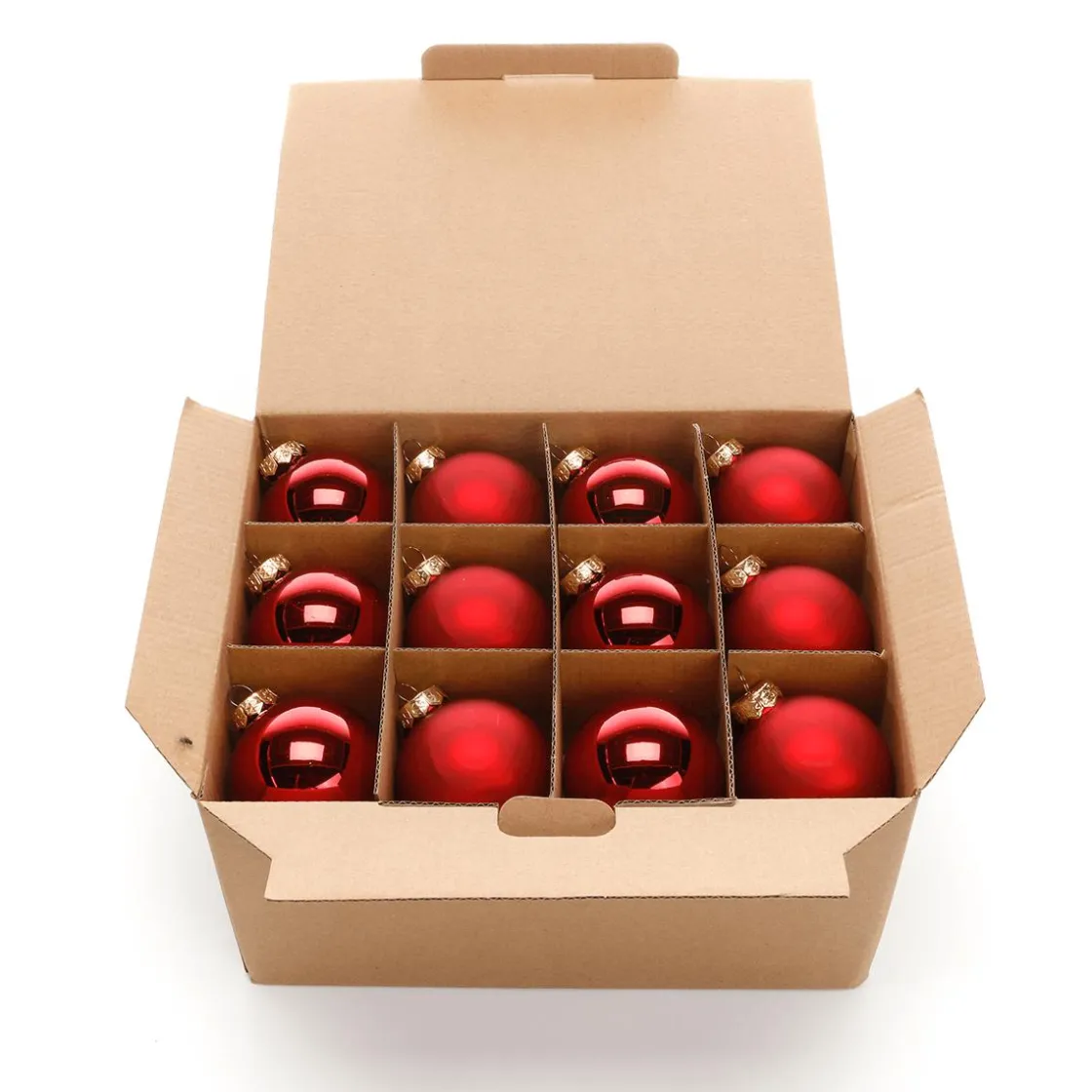 DecoWoerner Bolas De Navidad>Bolas De Navidad De Cristal 6 Cm Ø - 24 Piezas