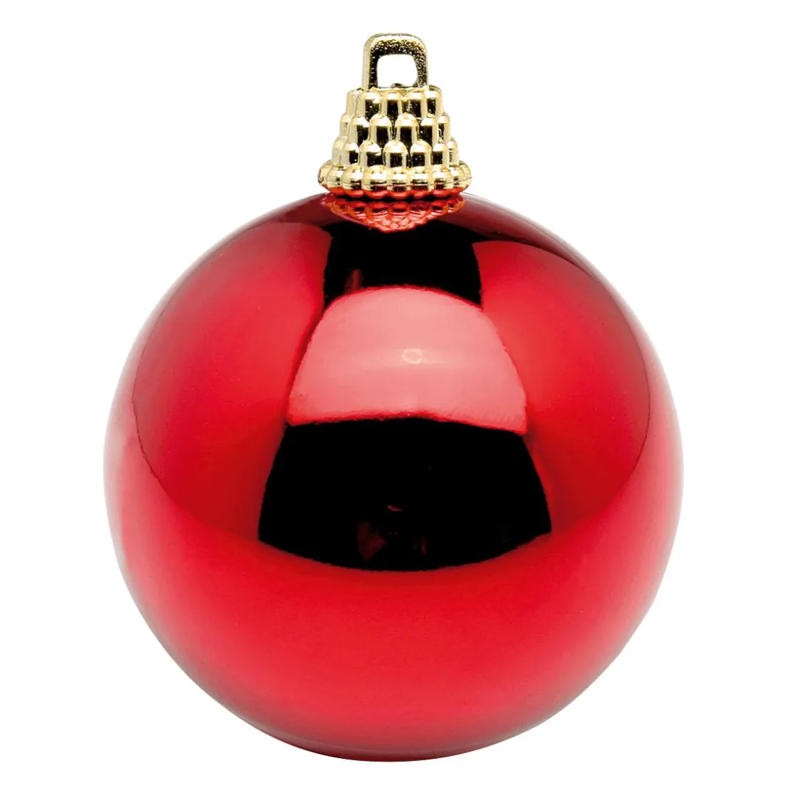 DecoWoerner Bolas De Navidad>Bolas De Navidad De Plástico Brillante, 6 Cm Ø - 24 Piezas