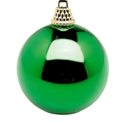 DecoWoerner Bolas De Navidad>Bolas De Navidad De Plástico Brillante, 6 Cm Ø - 24 Piezas