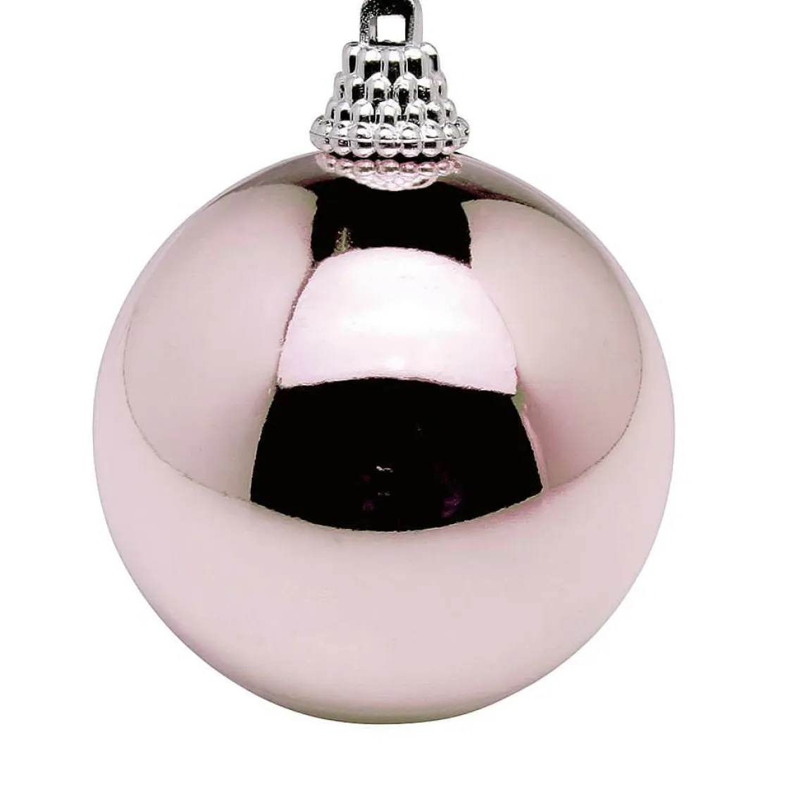 DecoWoerner Bolas De Navidad>Bolas De Navidad De Plástico Brillante, 6 Cm Ø - 24 Piezas