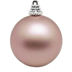 DecoWoerner Bolas De Navidad>Bolas De Navidad De Plástico Empolvado, 6 Cm Ø - 24 Piezas