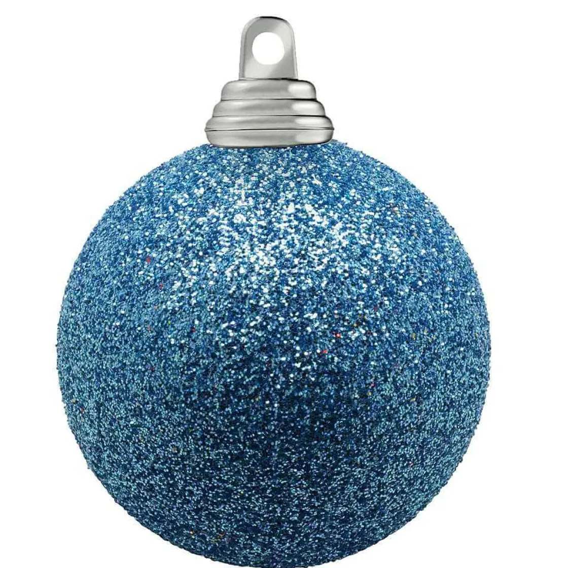 DecoWoerner Bolas De Navidad>Bolas De Navidad De Plástico Con Purpurina En Color Vaquero, 6 Cm Ø - 6 Piezas