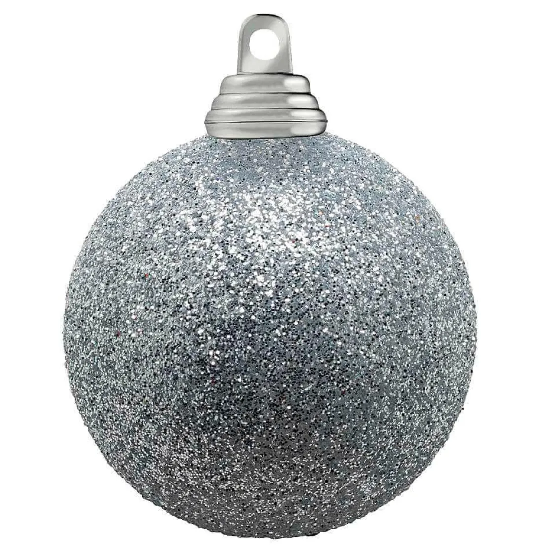 DecoWoerner Bolas De Navidad>Bolas De Navidad De Plástico Con Purpurina De 6 Cm De Diámetro - 6 Piezas