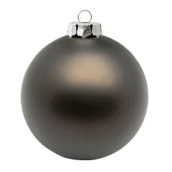 DecoWoerner Bolas De Navidad>Bolas De Navidad De Plástico Sin Costura, Mate Ø 10 Cm