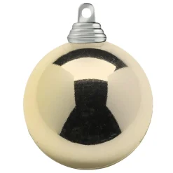 DecoWoerner Bolas De Navidad>Bolas De Navidad De Plástico Ignífugo Champán