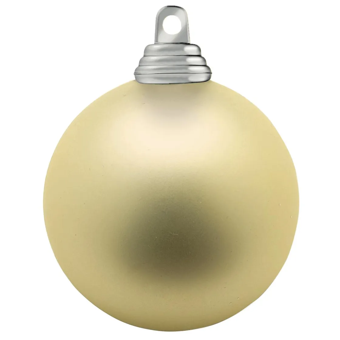 DecoWoerner Bolas De Navidad>Bolas De Navidad De Plástico Ignífugo Champán Mate