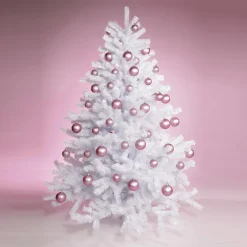 DecoWoerner Bolas De Navidad>Bolas De Navidad De Plástico Ignífugo Mate