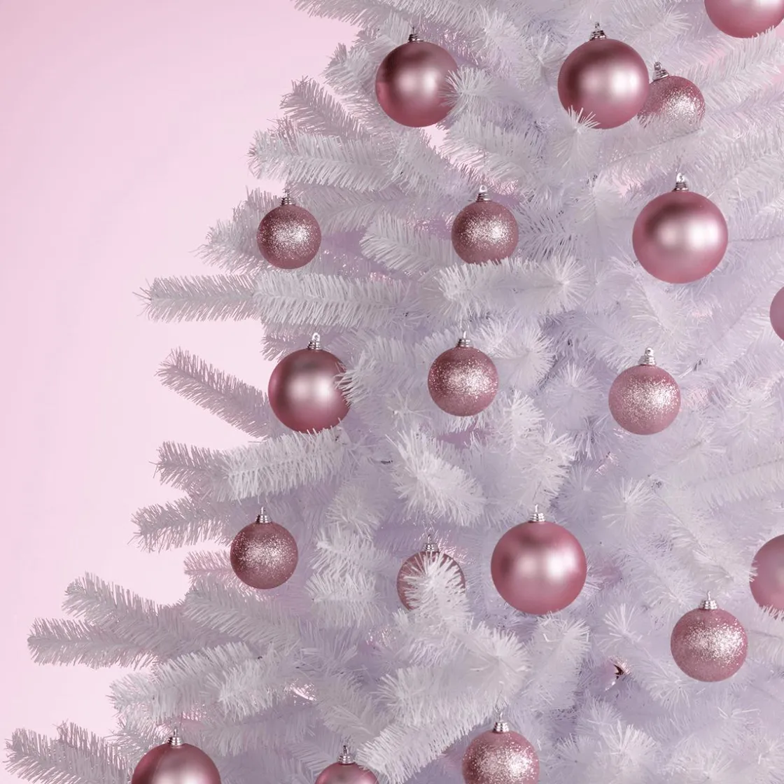 DecoWoerner Bolas De Navidad>Bolas De Navidad De Plástico Ignífugo Mate