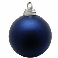 DecoWoerner Bolas De Navidad>Bolas De Navidad De Plástico Noche Mate, 6 Cm Ø - 24 Piezas