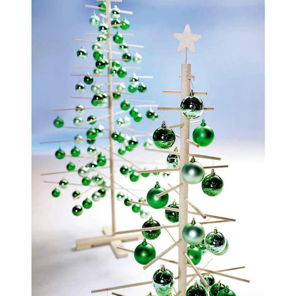 DecoWoerner Bolas De Navidad>Bolas De Navidad De Plástico Abeto Mate, 6 Cm Ø - 24 Piezas