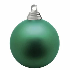 DecoWoerner Bolas De Navidad>Bolas De Navidad De Plástico Mate Aquagreen, 6 Cm Ø - 24 Piezas