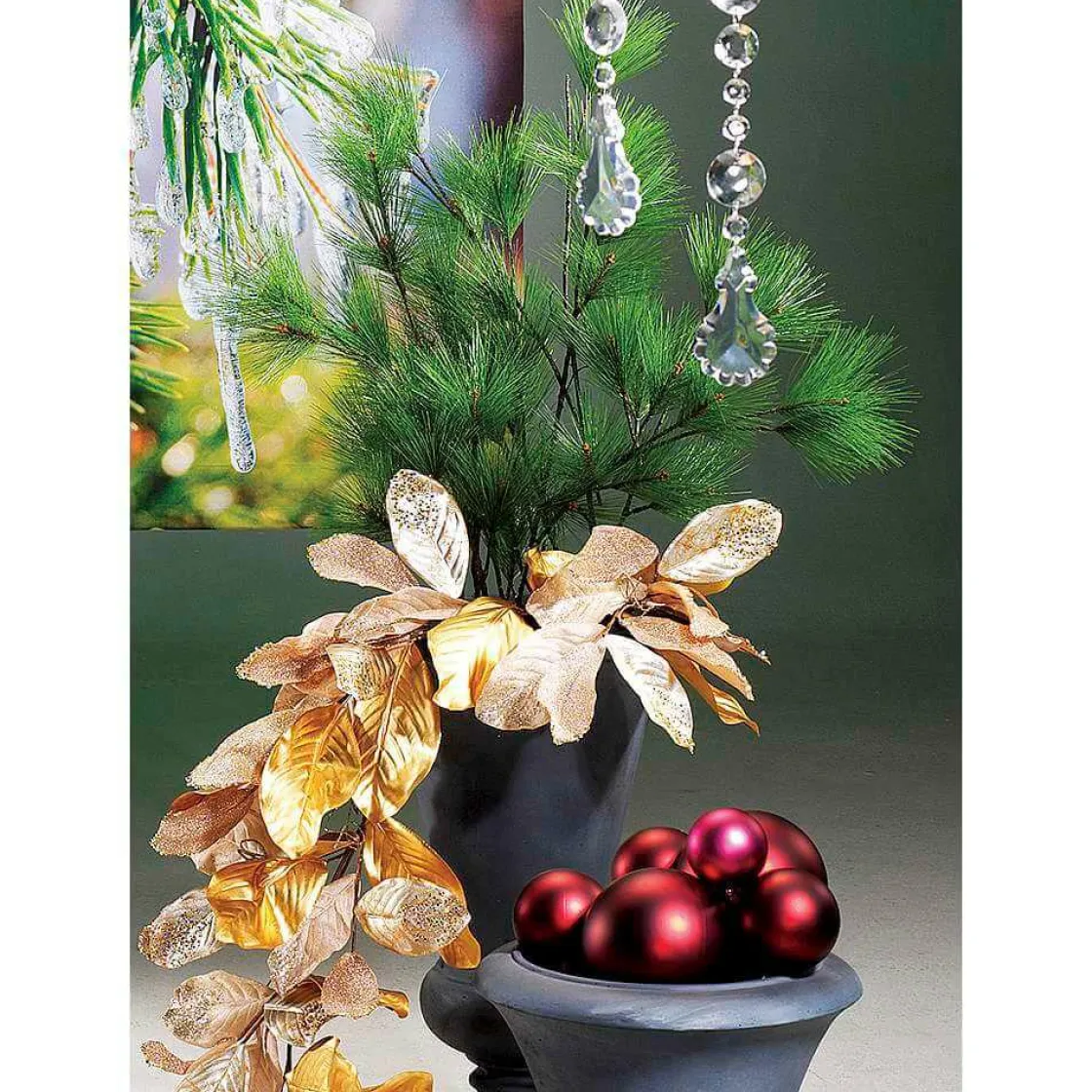DecoWoerner Bolas De Navidad>Bolas De Navidad De Plástico Baya Mate, Ignífugo, 6 Cm Ø - 24 Piezas