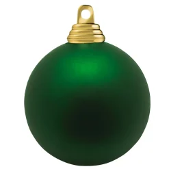 DecoWoerner Bolas De Navidad>Bolas De Navidad De Plástico Ignífugo Mate