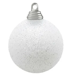 DecoWoerner Bolas De Navidad>Bolas De Navidad De Purpurina En Plástico Marrón Chocolate, 6 Cm Ø - 6 Piezas