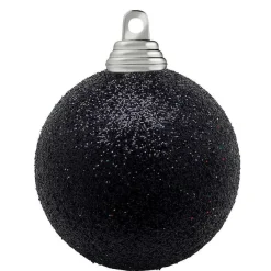 DecoWoerner Bolas De Navidad>Bolas De Navidad De Purpurina En Plástico , 6 Cm Ø - 6 Piezas