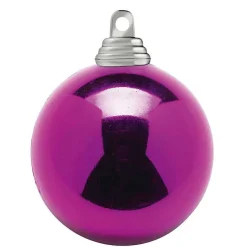 DecoWoerner Bolas De Navidad>Bolas De Navidad s Y Brillantes De Plástico Ignífugo De 6 Cm De Diámetro - 24 Unidades.