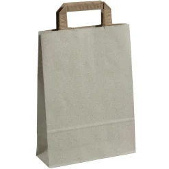 DecoWoerner Bolsas De Regalo Y Bolsas Portátiles|Go Green - Envoltorio Para Regalo Ecológico>Bolsa De Mano Ecológica De Papel De Hierba De 22 X 30 Cm