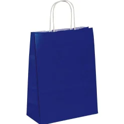DecoWoerner Bolsas De Regalo Y Bolsas Portátiles>Bolsa De Mano "Uni", 29 X 22 Cm, Oscuro