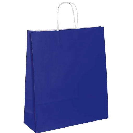 DecoWoerner Bolsas De Regalo Y Bolsas Portátiles>Bolsa De Mano "Uni", 36 X 41 Cm, Oscuro