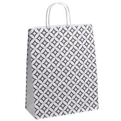 DecoWoerner Bolsas De Regalo Y Bolsas Portátiles>Bolsa De Papel "Adorno" 28 X 22 X 10 Cm
