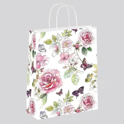 DecoWoerner Bolsas De Regalo Y Bolsas Portátiles>Bolsa De Papel Kraft "Sueño De La " 26 X 35 X 12 Cm