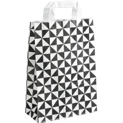 DecoWoerner Bolsas De Regalo Y Bolsas Portátiles>Bolsa De Papel Kraft "triángulo" 31 X 22 Cm