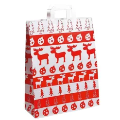 DecoWoerner Bolsas De Regalo Y Bolsas Portátiles>Bolsa De Papel "Noruega" 40 X 32 Cm