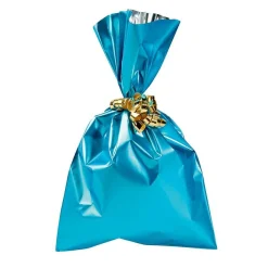 DecoWoerner Bolsitas Con Cordón>Bolsa De Regalo, Mate, Color Claro, 15 X 25 Cm