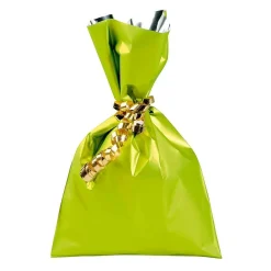 DecoWoerner Bolsitas Con Cordón>Bolsa De Regalo, Mate, Color Claro, 15 X 25 Cm